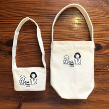 Load image into Gallery viewer, Canvas Beverage Sling / Small Tote
