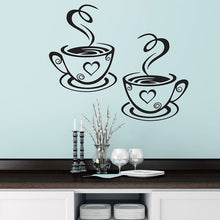 Load image into Gallery viewer, Two Cup Wall Decals
