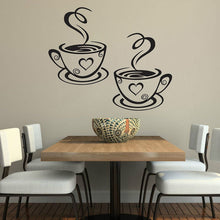 Load image into Gallery viewer, Two Cup Wall Decals
